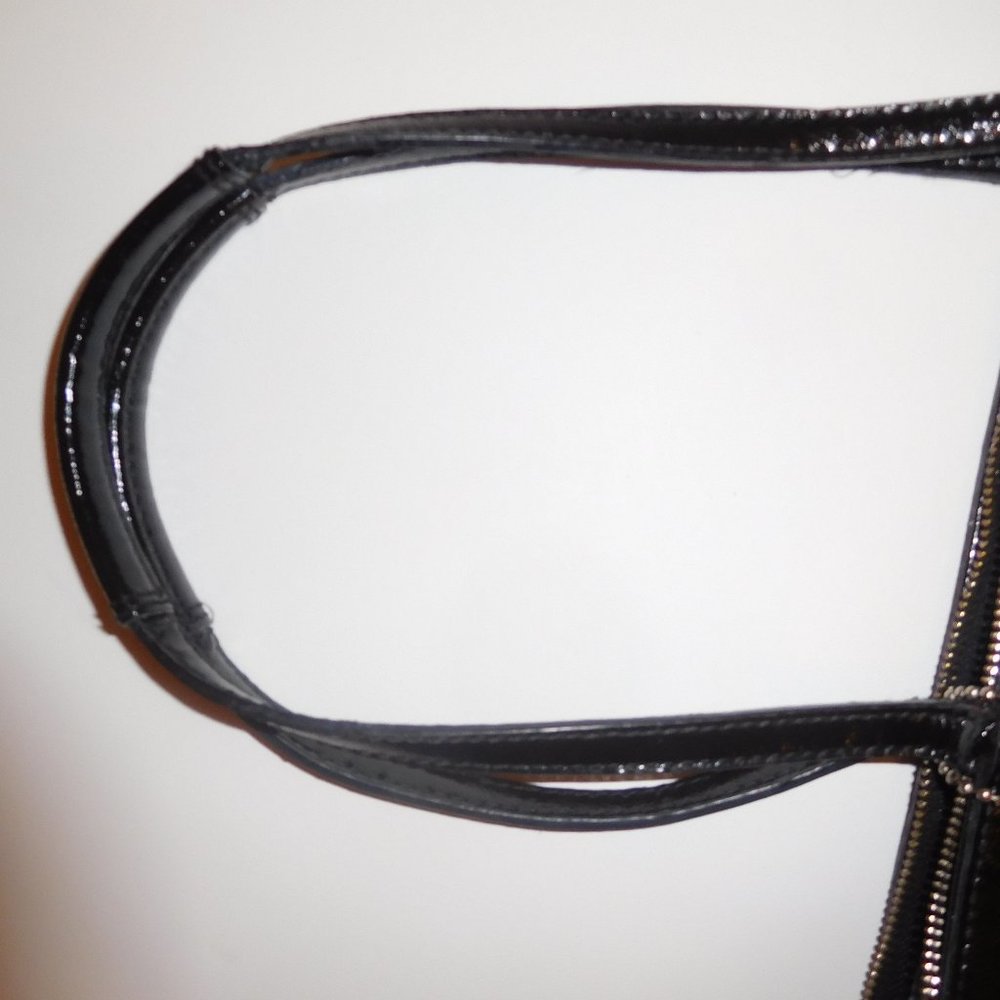 COACH STRIPE STITCHED NYLON TOTE—E1276- F17668 $160 - Picture 5 of 8